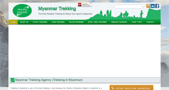 Desktop Screenshot of myanmartrekking.com